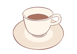 a cup ofのイラスト